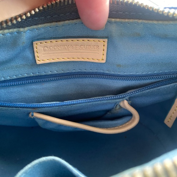 Dooney & Bourke Pebbled Leather Hobo Bucket Purse with 2 Wallets - Picture 6 of 14